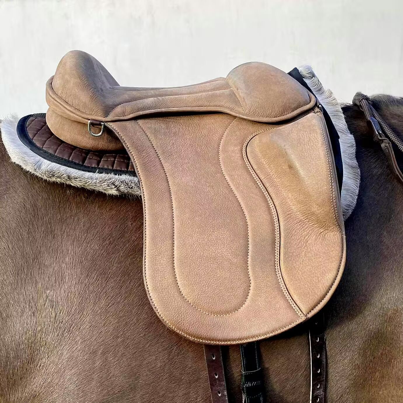 Reindeer Hide Saddle Pads